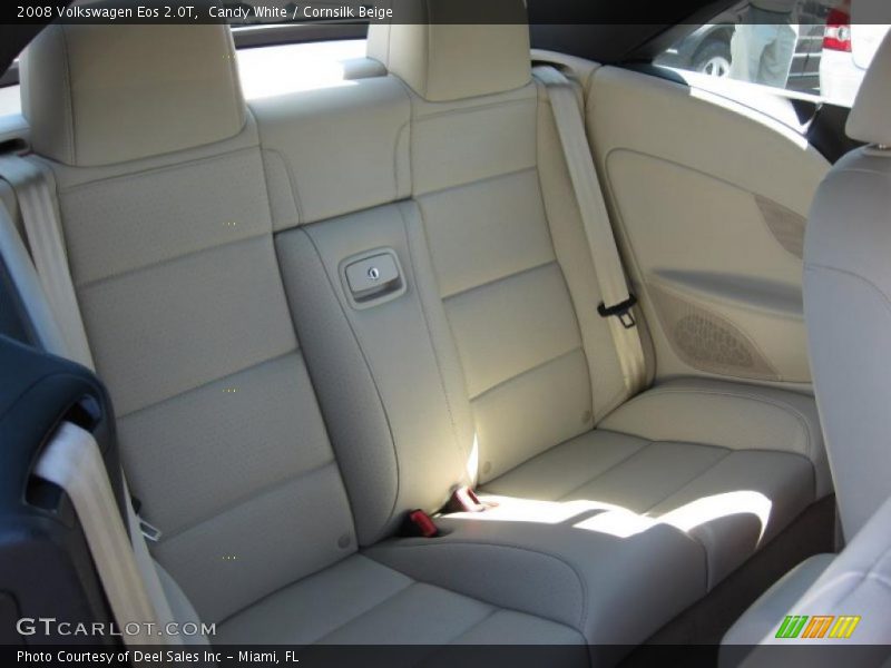 Candy White / Cornsilk Beige 2008 Volkswagen Eos 2.0T