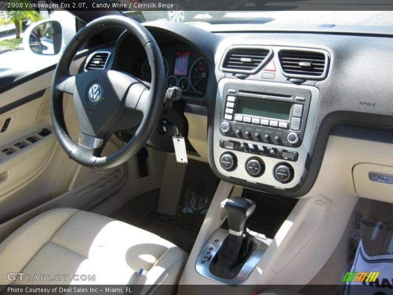Candy White / Cornsilk Beige 2008 Volkswagen Eos 2.0T