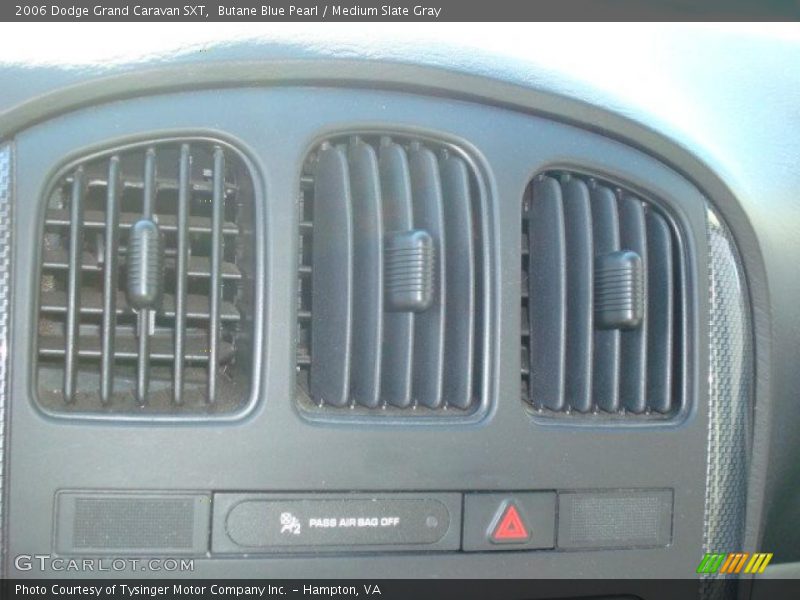 Butane Blue Pearl / Medium Slate Gray 2006 Dodge Grand Caravan SXT