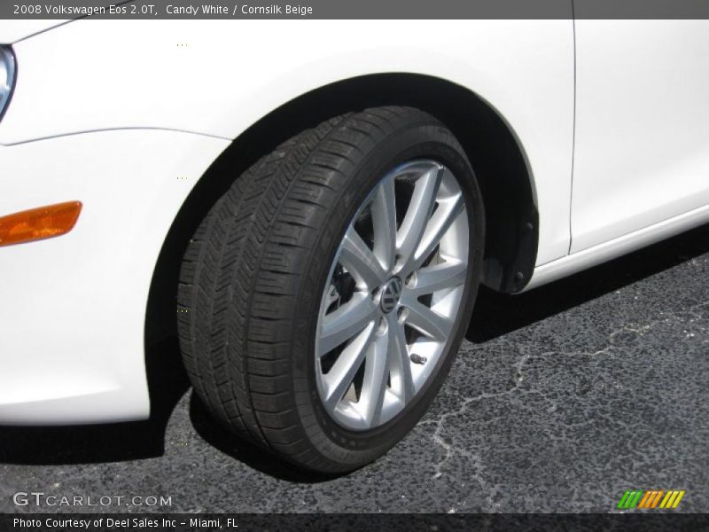 Candy White / Cornsilk Beige 2008 Volkswagen Eos 2.0T