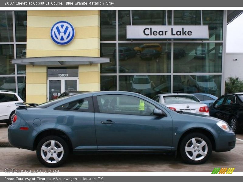 Blue Granite Metallic / Gray 2007 Chevrolet Cobalt LT Coupe