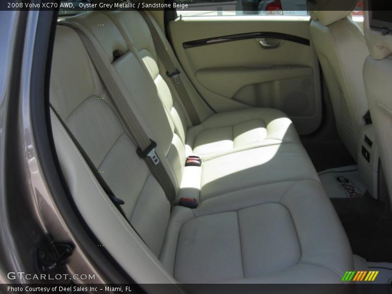 Oyster Grey Metallic / Sandstone Beige 2008 Volvo XC70 AWD
