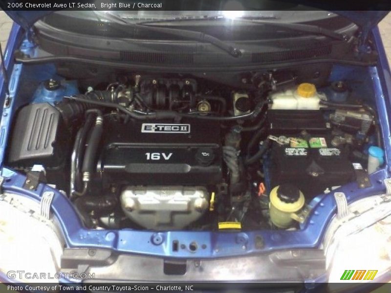 Bright Blue / Charcoal 2006 Chevrolet Aveo LT Sedan