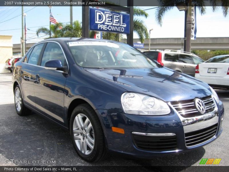 Shadow Blue / Anthracite 2007 Volkswagen Jetta 2.5 Sedan