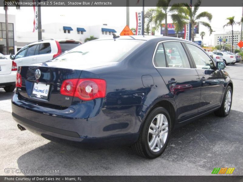 Shadow Blue / Anthracite 2007 Volkswagen Jetta 2.5 Sedan