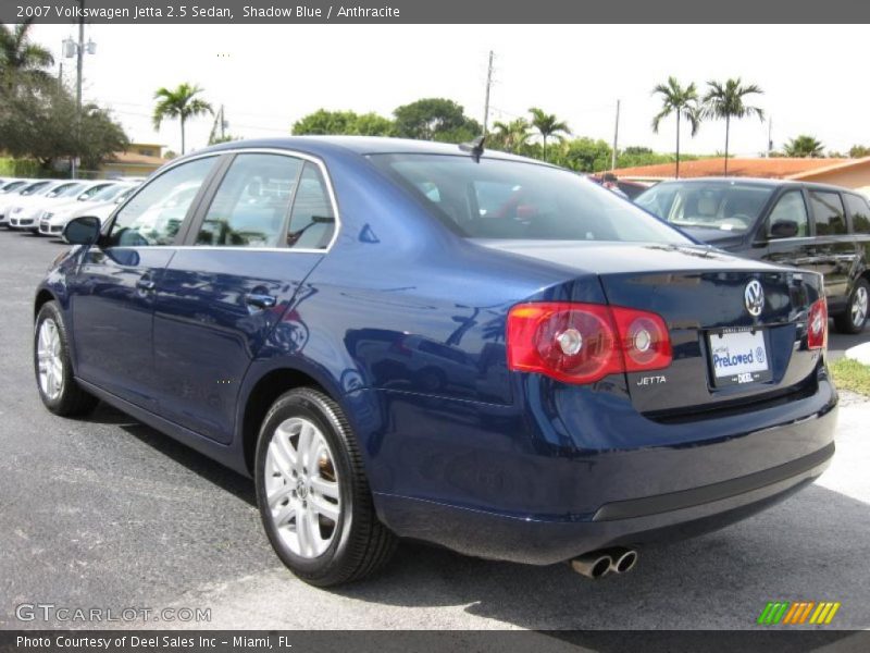 Shadow Blue / Anthracite 2007 Volkswagen Jetta 2.5 Sedan