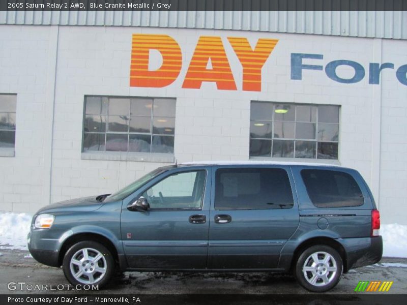 Blue Granite Metallic / Grey 2005 Saturn Relay 2 AWD