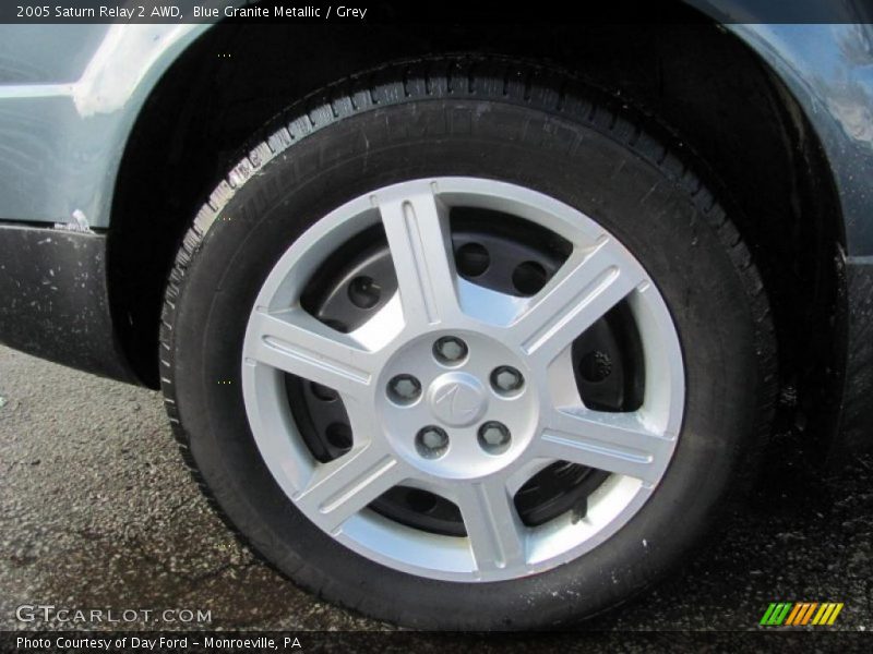Blue Granite Metallic / Grey 2005 Saturn Relay 2 AWD
