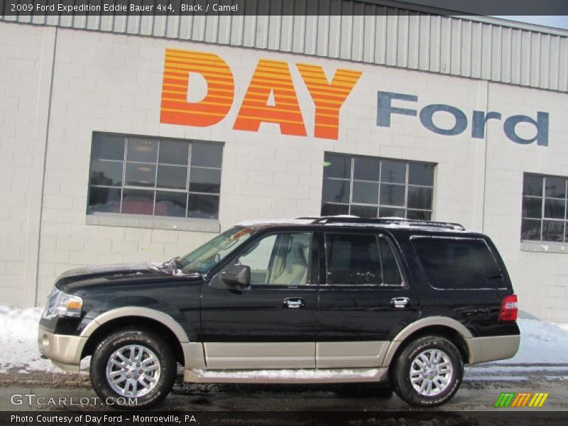 Black / Camel 2009 Ford Expedition Eddie Bauer 4x4