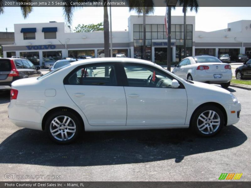 Campanella White / Anthracite 2007 Volkswagen Jetta 2.5 Sedan