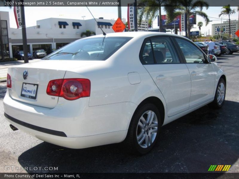 Campanella White / Anthracite 2007 Volkswagen Jetta 2.5 Sedan