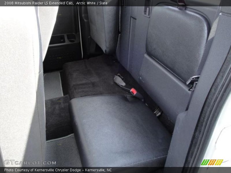 Arctic White / Slate 2008 Mitsubishi Raider LS Extended Cab