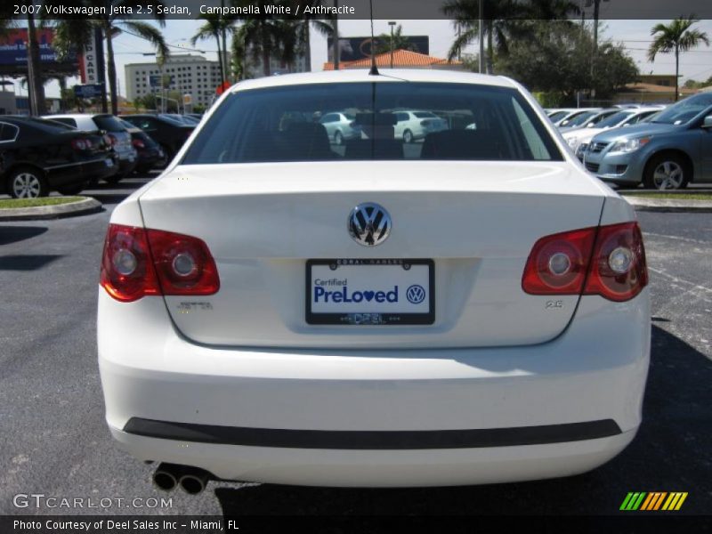 Campanella White / Anthracite 2007 Volkswagen Jetta 2.5 Sedan