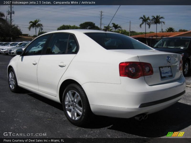 Campanella White / Anthracite 2007 Volkswagen Jetta 2.5 Sedan