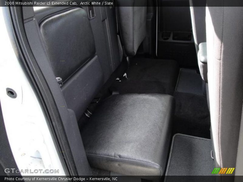 Arctic White / Slate 2008 Mitsubishi Raider LS Extended Cab