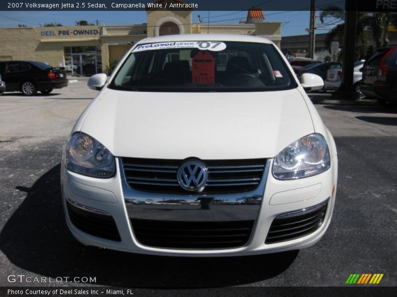 Campanella White / Anthracite 2007 Volkswagen Jetta 2.5 Sedan
