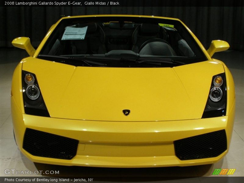 Giallo Midas / Black 2008 Lamborghini Gallardo Spyder E-Gear