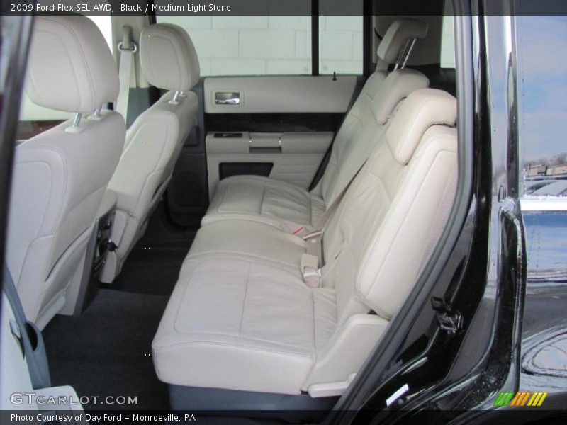 Black / Medium Light Stone 2009 Ford Flex SEL AWD