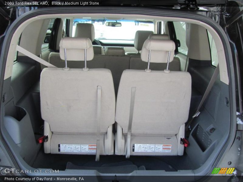 Black / Medium Light Stone 2009 Ford Flex SEL AWD