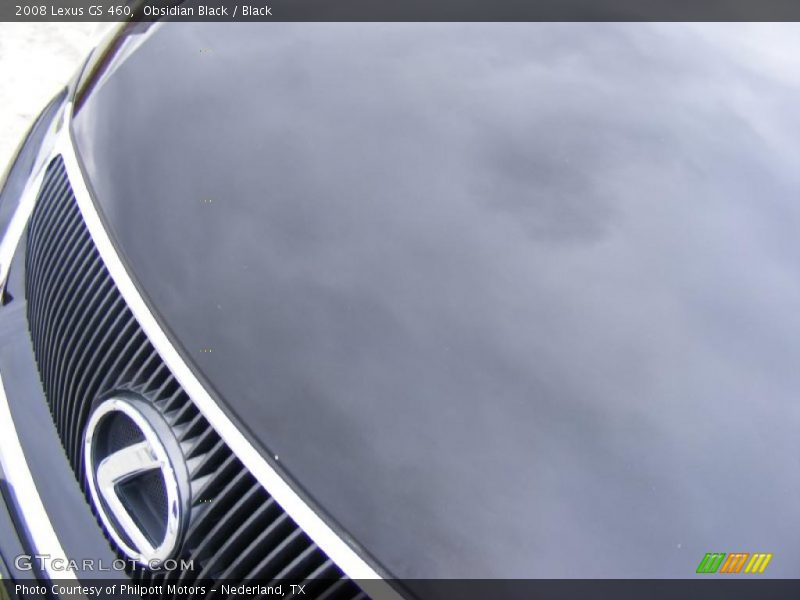 Obsidian Black / Black 2008 Lexus GS 460