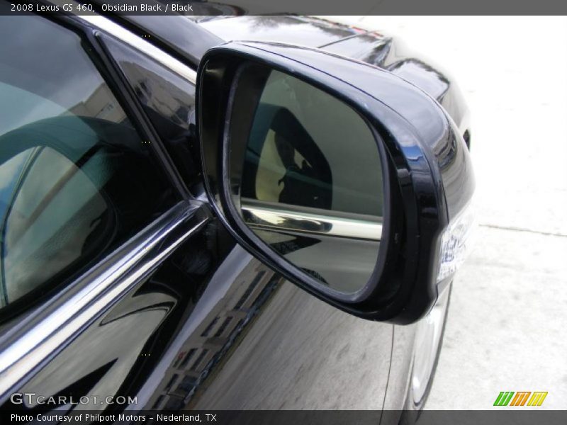 Obsidian Black / Black 2008 Lexus GS 460