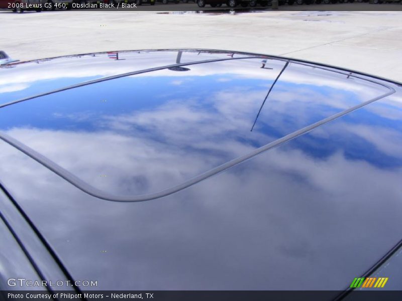 Obsidian Black / Black 2008 Lexus GS 460