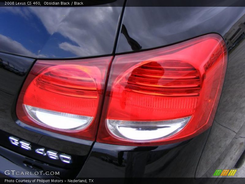 Obsidian Black / Black 2008 Lexus GS 460