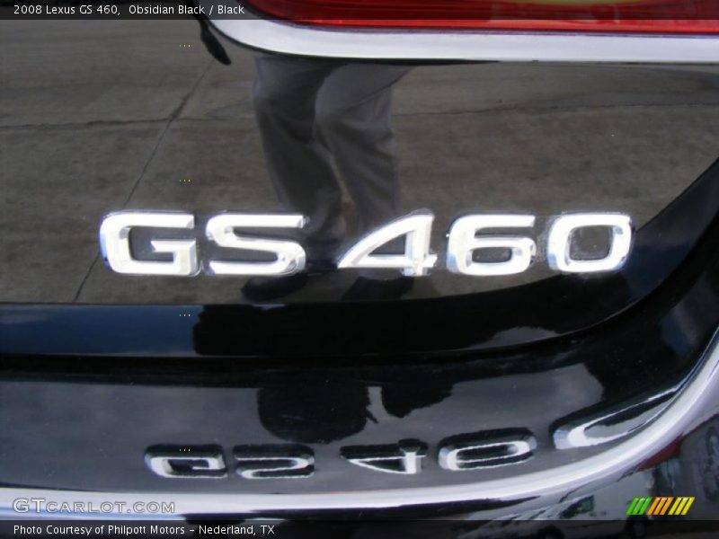 Obsidian Black / Black 2008 Lexus GS 460