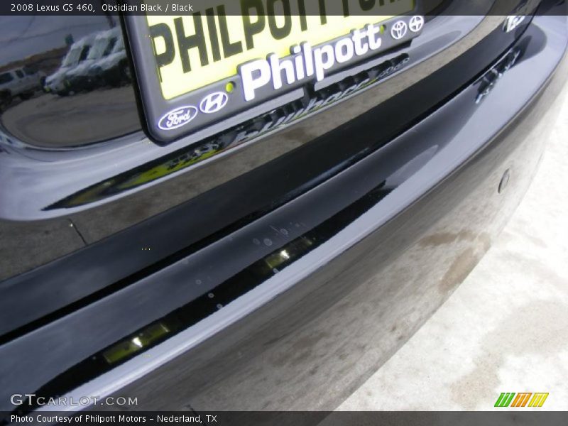 Obsidian Black / Black 2008 Lexus GS 460