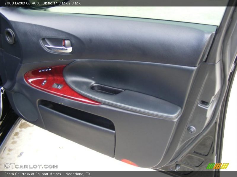Obsidian Black / Black 2008 Lexus GS 460