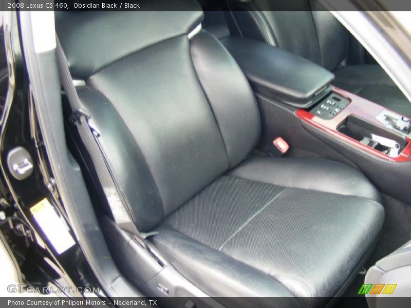 Obsidian Black / Black 2008 Lexus GS 460