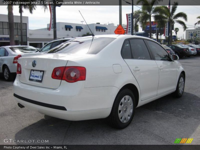 Campanella White / Anthracite 2007 Volkswagen Jetta 2.5 Sedan