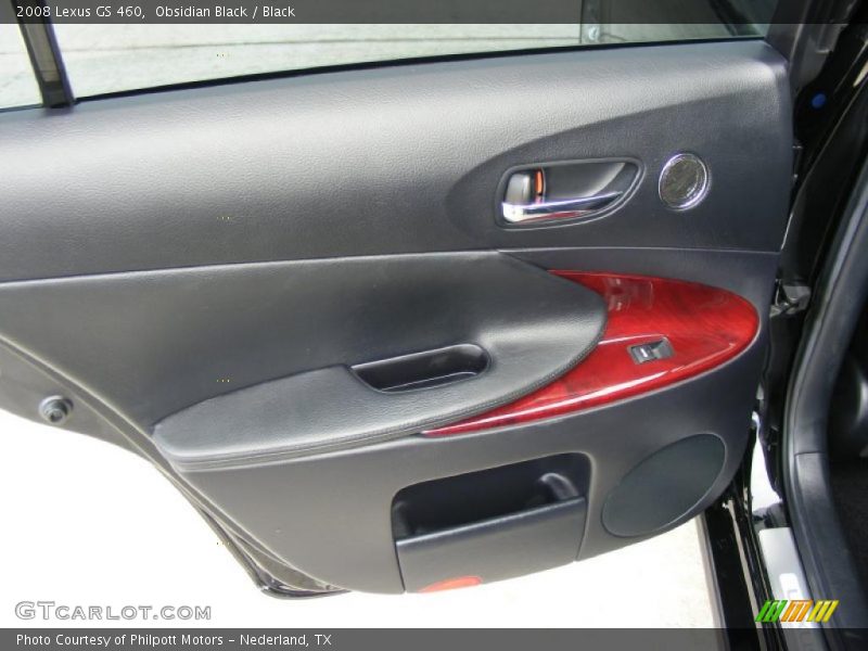 Obsidian Black / Black 2008 Lexus GS 460