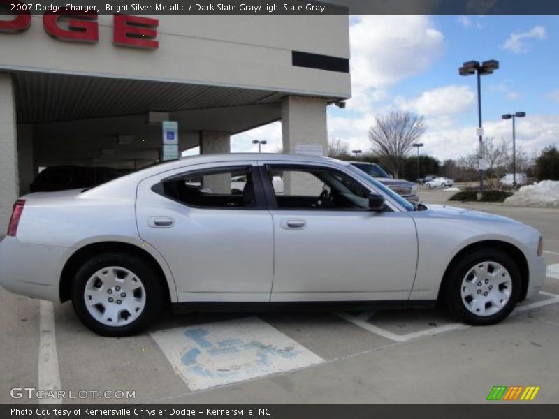 Bright Silver Metallic / Dark Slate Gray/Light Slate Gray 2007 Dodge Charger