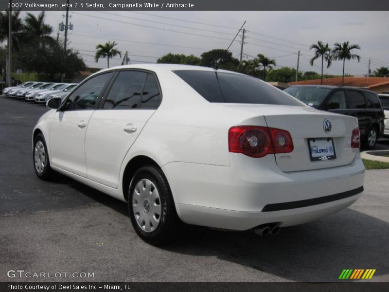 Campanella White / Anthracite 2007 Volkswagen Jetta 2.5 Sedan