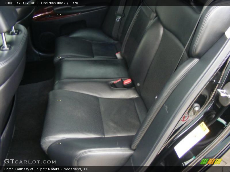 Obsidian Black / Black 2008 Lexus GS 460