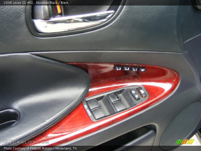 Obsidian Black / Black 2008 Lexus GS 460