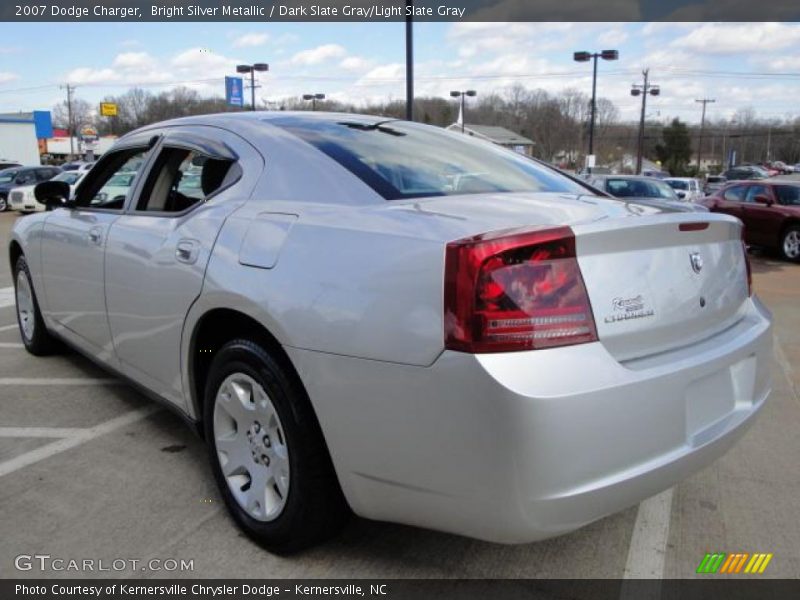 Bright Silver Metallic / Dark Slate Gray/Light Slate Gray 2007 Dodge Charger