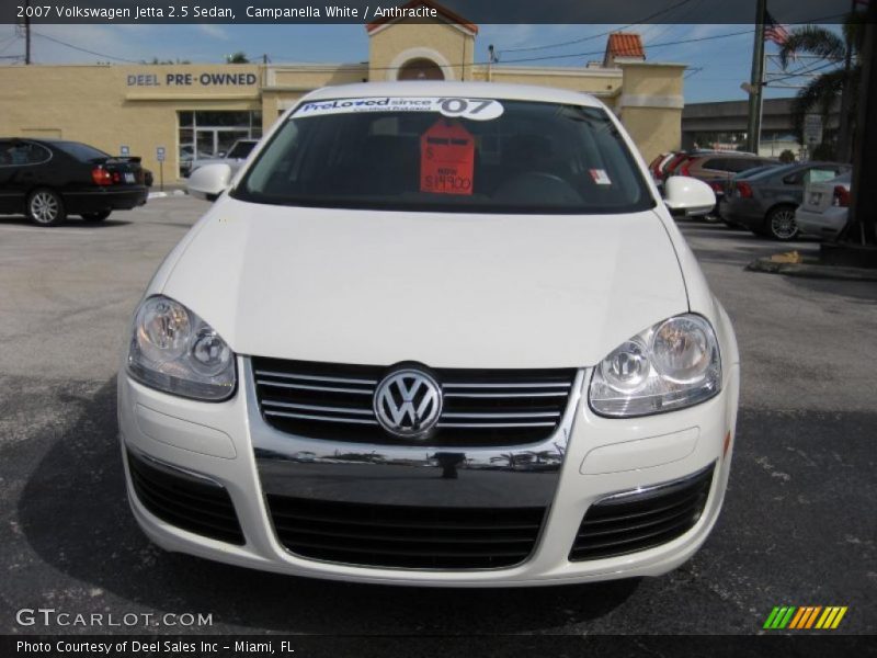Campanella White / Anthracite 2007 Volkswagen Jetta 2.5 Sedan