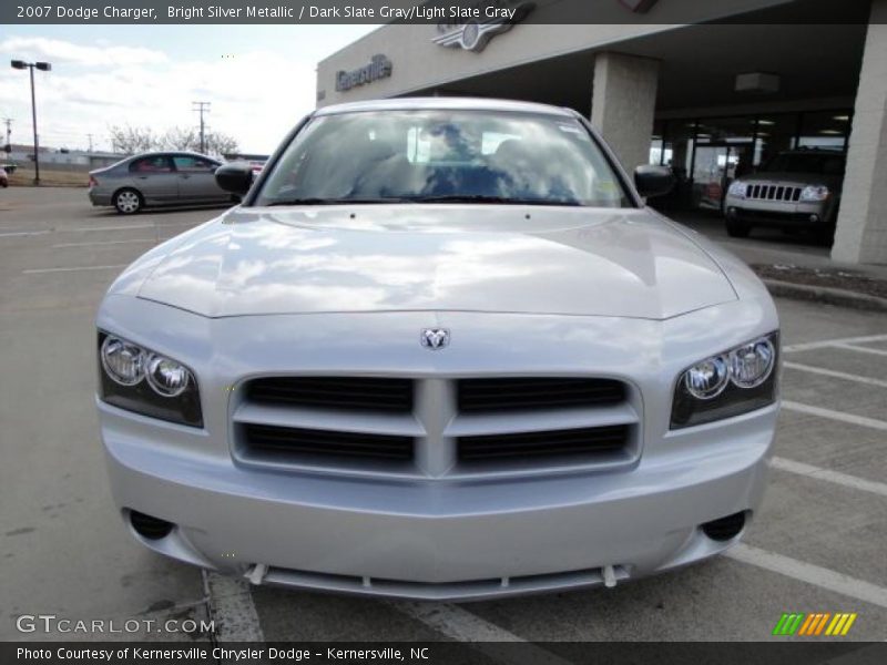 Bright Silver Metallic / Dark Slate Gray/Light Slate Gray 2007 Dodge Charger