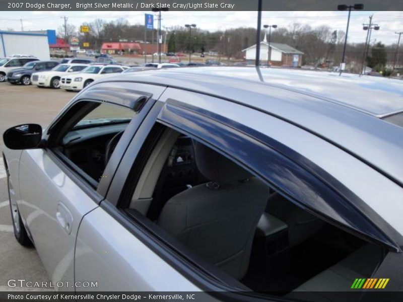 Bright Silver Metallic / Dark Slate Gray/Light Slate Gray 2007 Dodge Charger