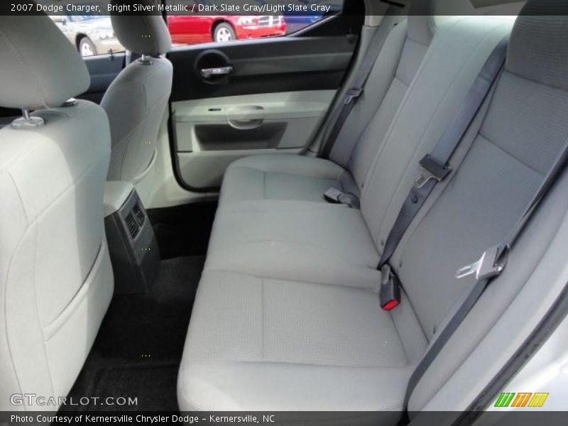 Bright Silver Metallic / Dark Slate Gray/Light Slate Gray 2007 Dodge Charger