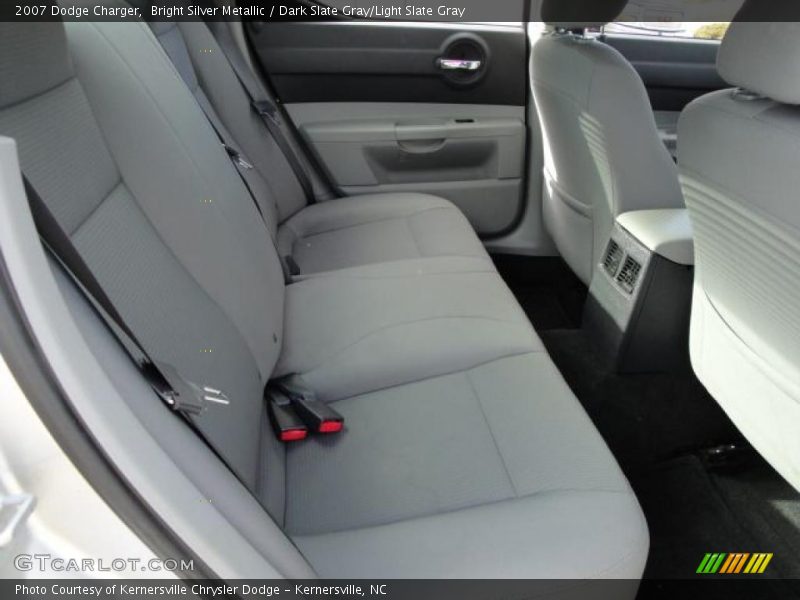Bright Silver Metallic / Dark Slate Gray/Light Slate Gray 2007 Dodge Charger