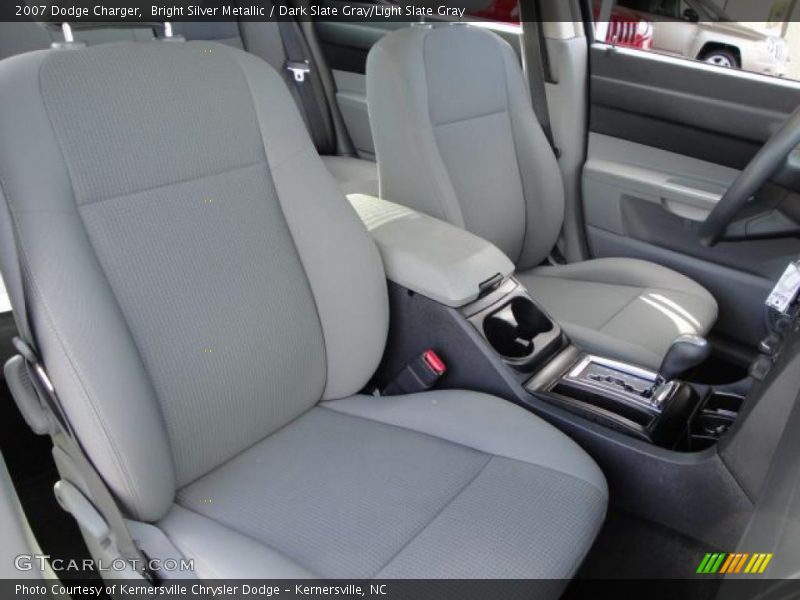Bright Silver Metallic / Dark Slate Gray/Light Slate Gray 2007 Dodge Charger