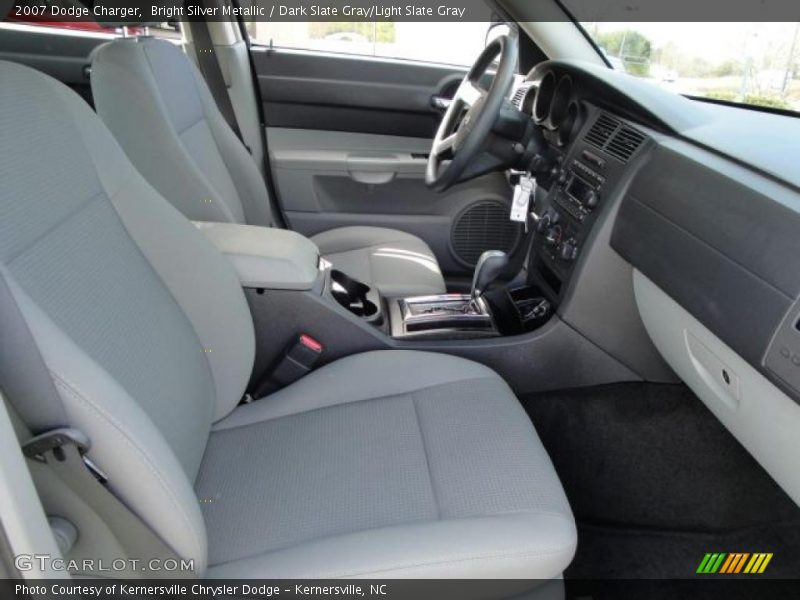 Bright Silver Metallic / Dark Slate Gray/Light Slate Gray 2007 Dodge Charger