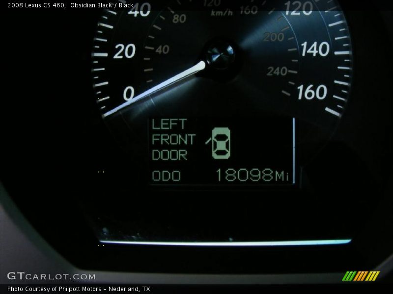 Obsidian Black / Black 2008 Lexus GS 460