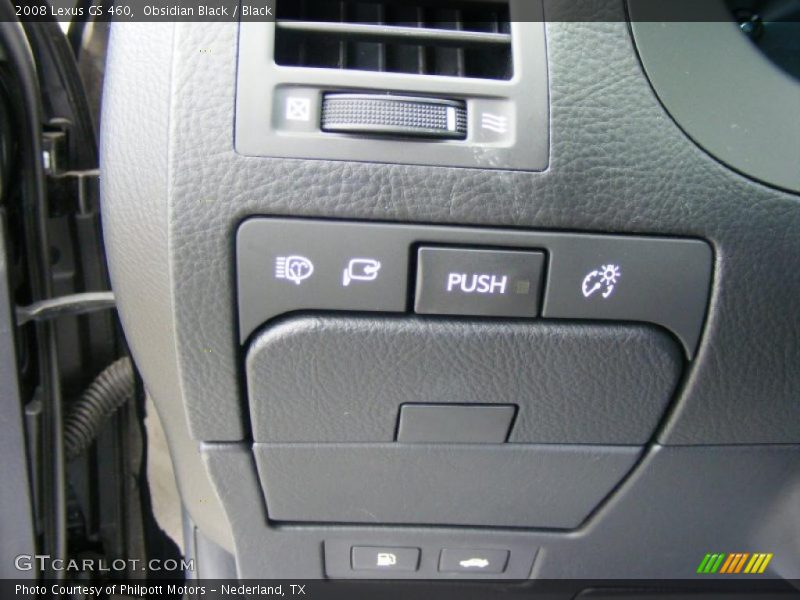 Obsidian Black / Black 2008 Lexus GS 460