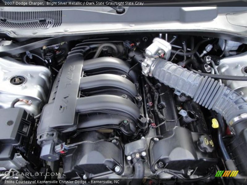 Bright Silver Metallic / Dark Slate Gray/Light Slate Gray 2007 Dodge Charger