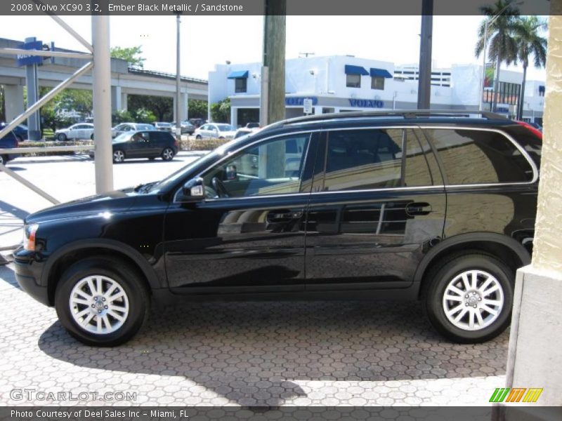 Ember Black Metallic / Sandstone 2008 Volvo XC90 3.2