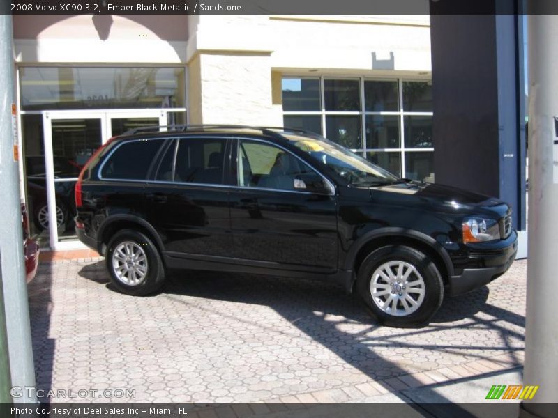 Ember Black Metallic / Sandstone 2008 Volvo XC90 3.2